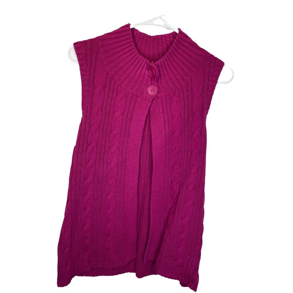 Kim Rogers Small Sleeveless knit Cardigan